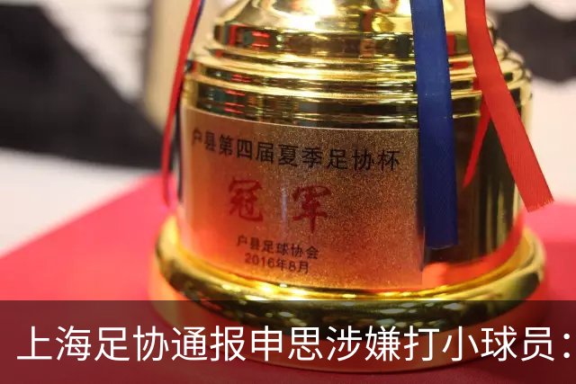 上海足协通报申思涉嫌打小球员：涉事俱乐部罚款2万 禁止注册6个月