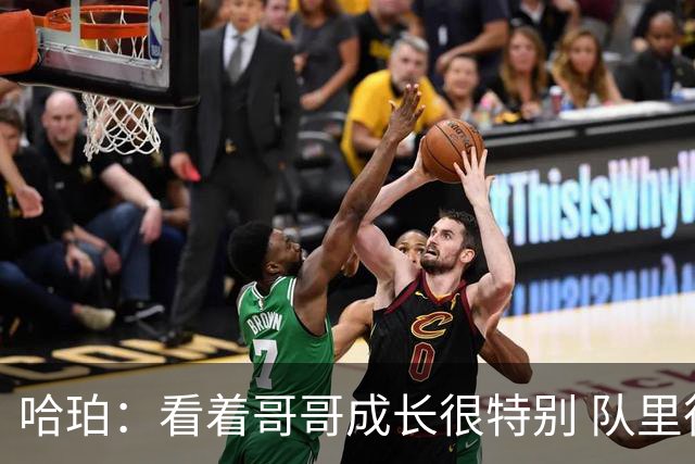 哈珀：看着哥哥成长很特别 队里很多老将帮我站稳脚跟